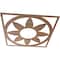 Ekena Millwork Blume Wood Fretwork Pierced Ceiling Medallion, Walnut, 32"OD x 11 1/8"ID x 3/8"T CMWP32X32X0375BLWA - alternate 2